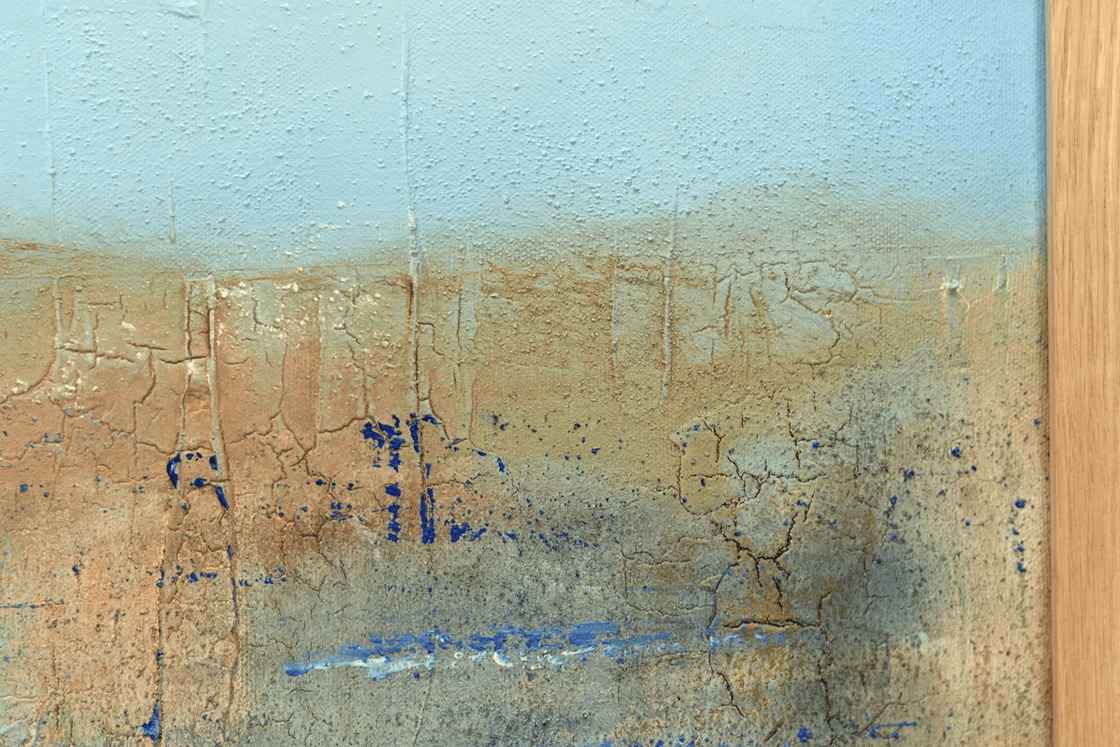 Quiet Horizon – Original Acrylic Painting by Edelgard Schroer