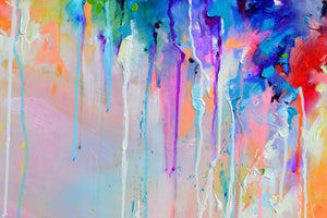 Fresh Moods 119 Summer Evening Mood Abstract Painting