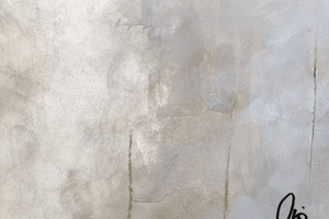 Golden Echoes – Original Textured Abstract Painting by Edelgard Schroer