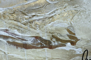 Golden Waves – Original Abstract Painting by Edelgard Schroer