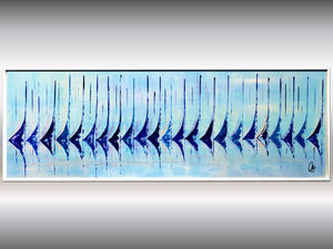 Ocean Harmony – Original Acrylic Painting by Edelgard Schroer