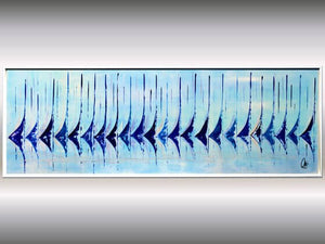 Ocean Harmony – Original Acrylic Painting by Edelgard Schroer