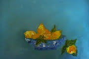 Lemons 2025 Original Framed Still Life Oil Painting