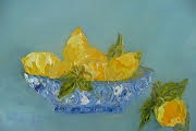 Lemons 2025 Original Framed Still Life Oil Painting