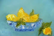 Lemons 2025 Original Framed Still Life Oil Painting