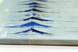 Sailing Rhythm – Original Abstract Seascape Painting by Edelgard Schroer