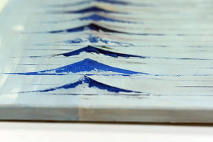 Sailing Rhythm – Original Abstract Seascape Painting by Edelgard Schroer