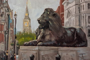 Landseer Lions at Trafalgar Square
