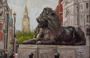 Landseer Lions at Trafalgar Square