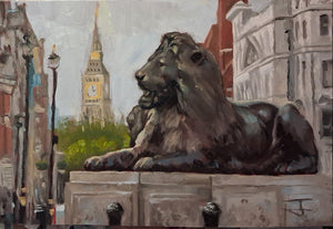Landseer Lions at Trafalgar Square