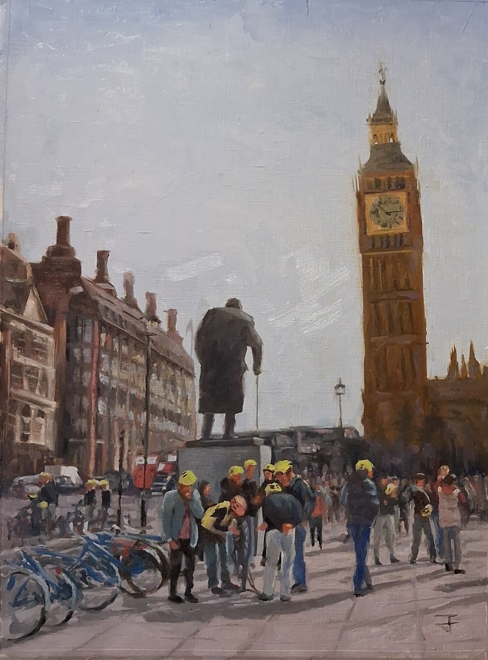 Parliament Square 002 London – Original Cityscape by Steffan Johnson