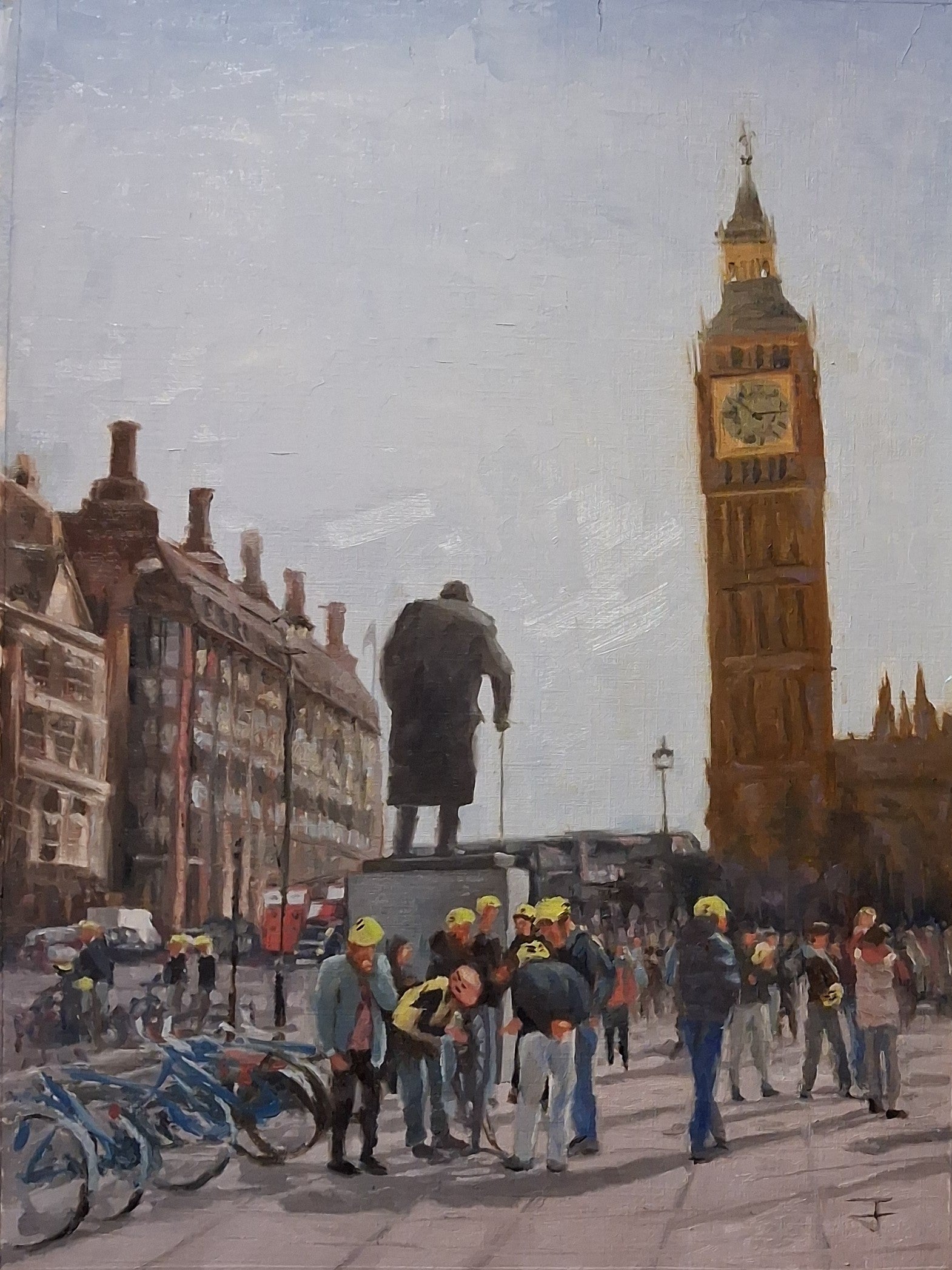 Parliament Square 002 London – Original Cityscape by Steffan Johnson