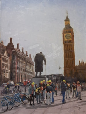 Parliament Square 002 London – Original Cityscape by Steffan Johnson