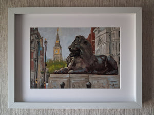 Landseer Lions at Trafalgar Square