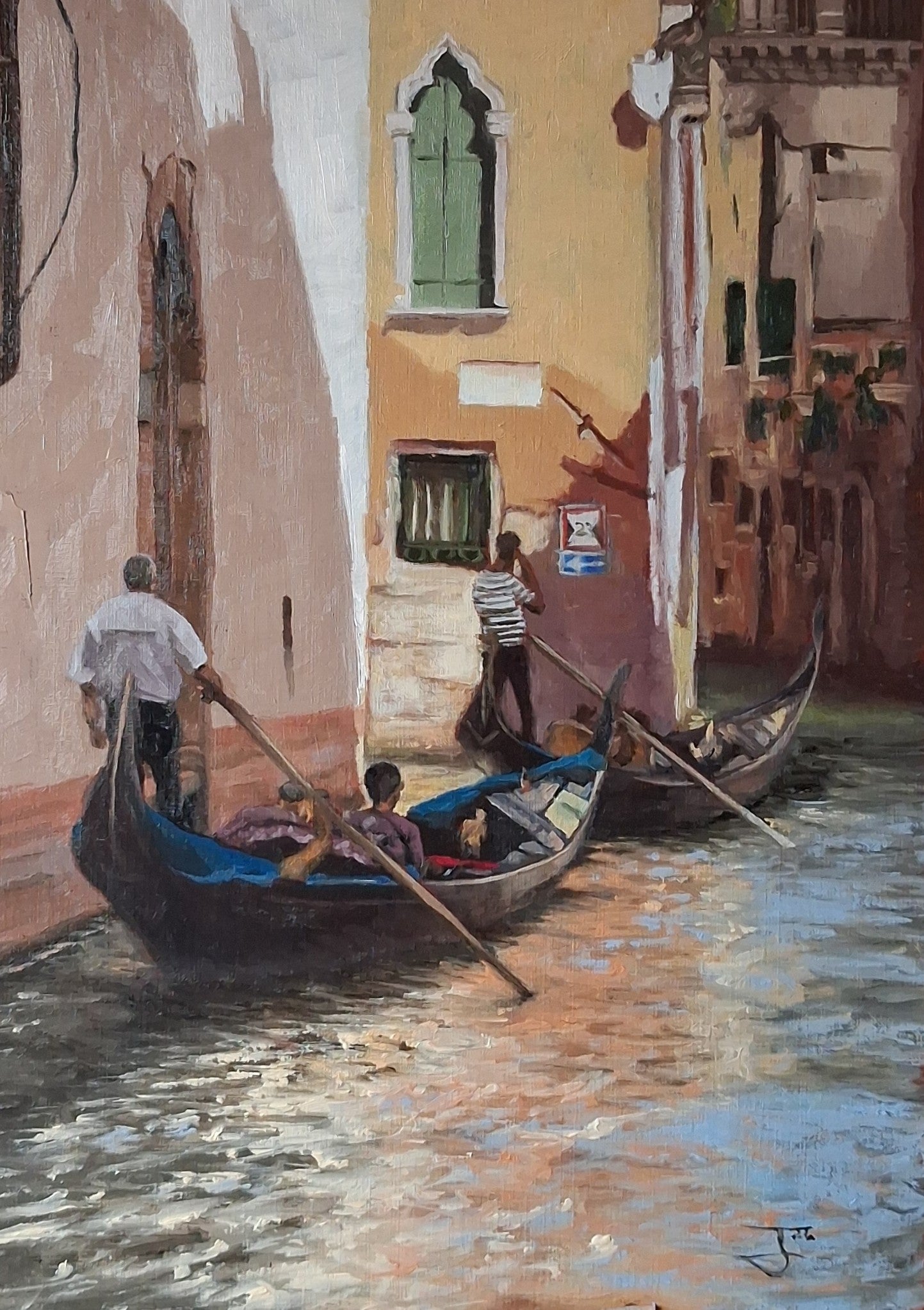 Meandering flow of Venezia / Il fume tortuoso di Venezia