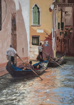 Meandering flow of Venezia / Il fume tortuoso di Venezia