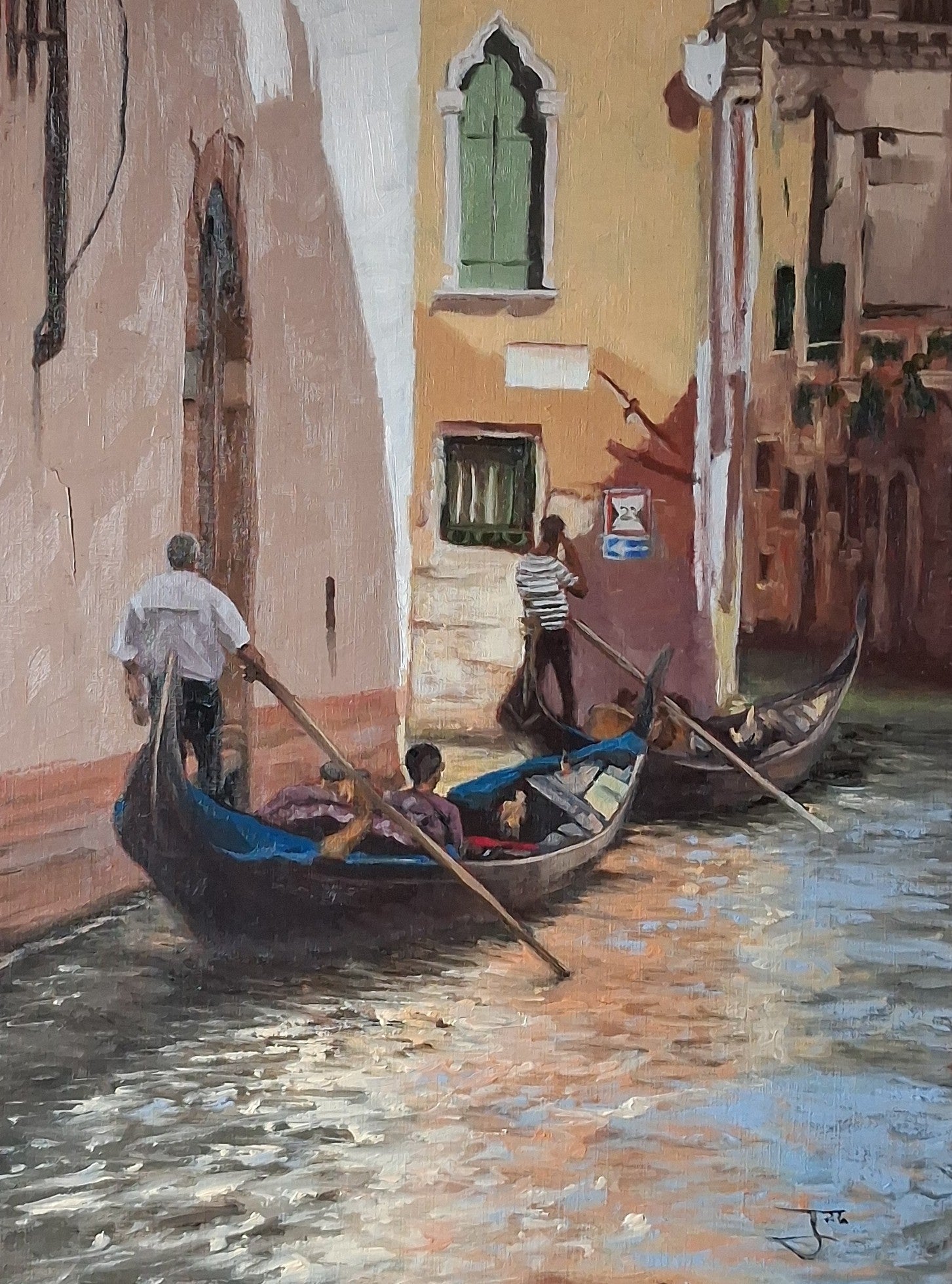 Meandering flow of Venezia / Il fume tortuoso di Venezia