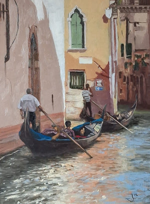 Meandering flow of Venezia / Il fume tortuoso di Venezia