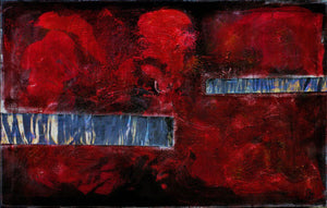 Lead Silence – Original Acrylic Painting by Edelgard Schroer