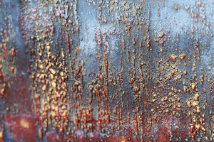 Midnight Ember – Original Textured Abstract Painting by Edelgard Schroer