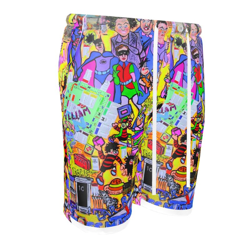 Mens Luxury Pyjama Shorts