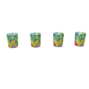 Round shot glass 4 set