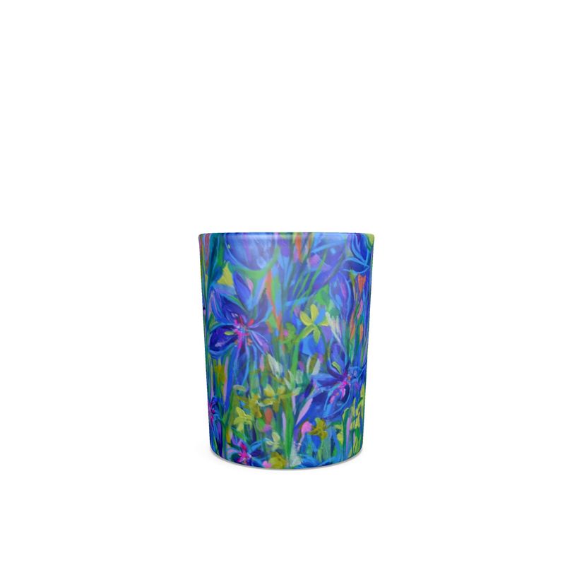 Round Shot Glass 4 Set | Wild Irises