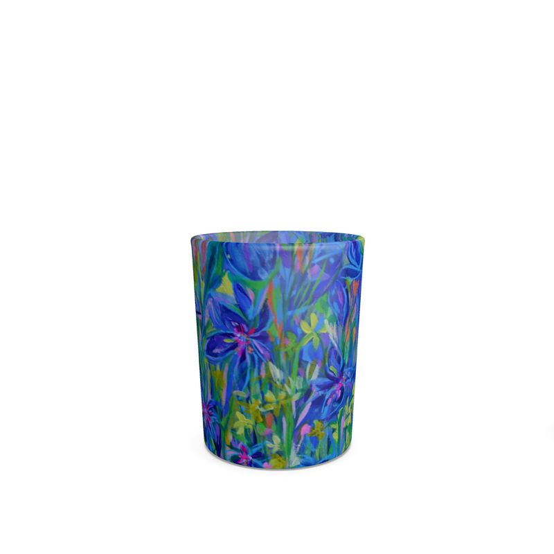 Round Shot Glass 6 Set | Wild Irises