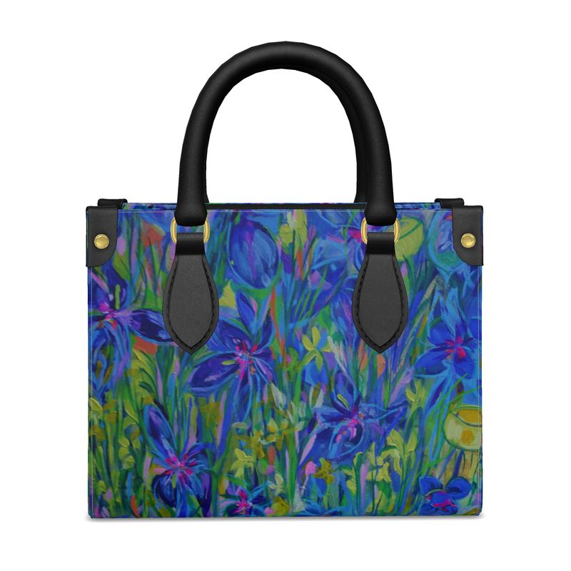 Mini Bonchurch Shopper Bag | Blue Iris by Lesley Blackburn