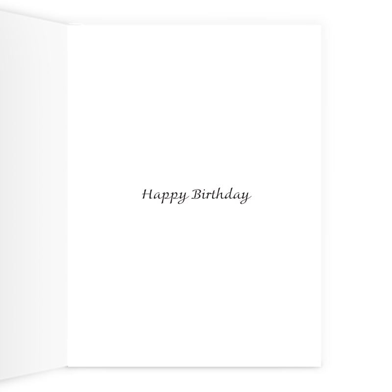 Blue Iris – A4 Greeting Card by Lesley Blackburn