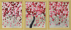 Spring Days in Japan – Original Acrylic Painting by Edelgard Schroer