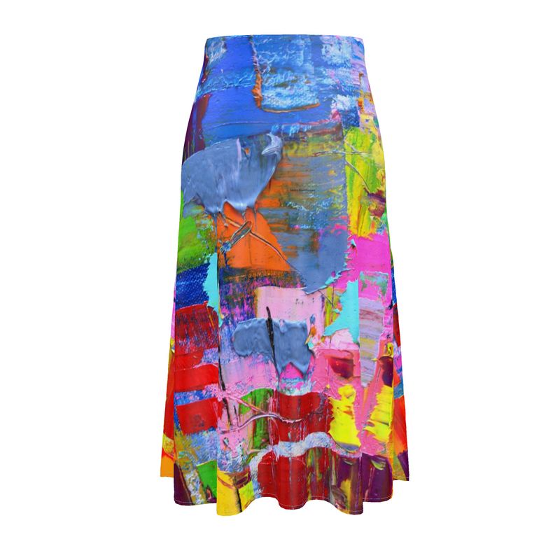 Midi Skirt | Big Apple by Lesley Blackburn