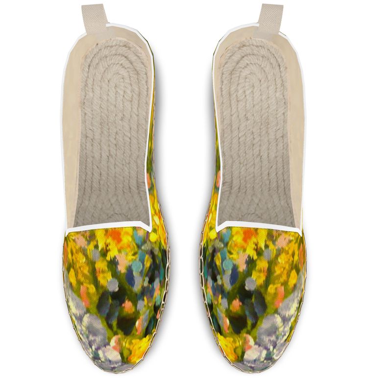 Loafer Espadrilles | Daffodil Design by Lesley Blackburn