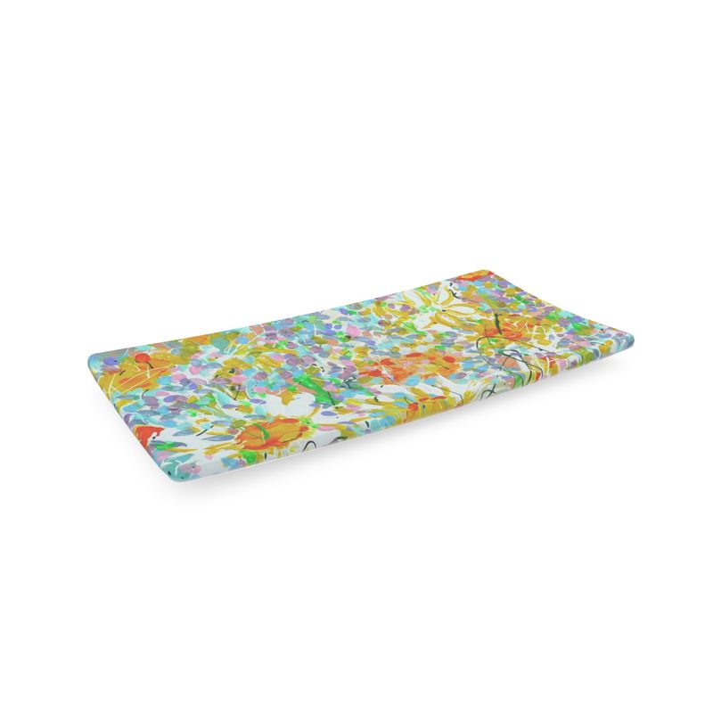 Bone China Tray | Daisy Design by Lesley Blackburn