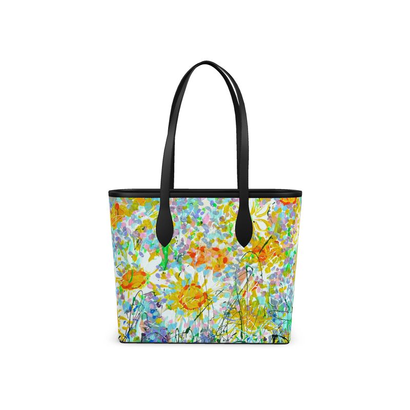 Leather City Shopper | Daisy Meadow by Lesley Blackburn