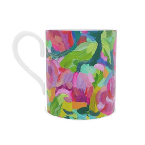 Bone China Mug | Camellia Design by Lesley Blackburn