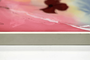 Scarlet Breeze – Original Abstract Painting by Edelgard Schroer