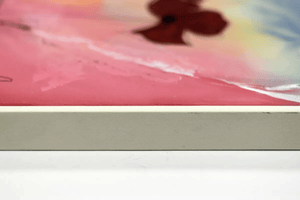 Scarlet Breeze – Original Abstract Painting by Edelgard Schroer