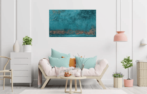 Sun Traces – Original Acrylic Painting by Edelgard Schroer