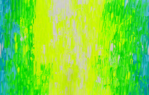 YGB - Bold Neon Abstract Painting Palette Knife
