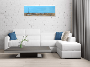 Sailing Silence – Original Acrylic Painting by Edelgard Schroer