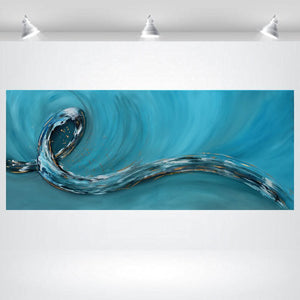 Ocean Loop – Original Acrylic Painting by Edelgard Schroer