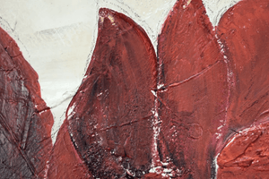 Abstract Roses – Original Floral Painting by Edelgard Schroer
