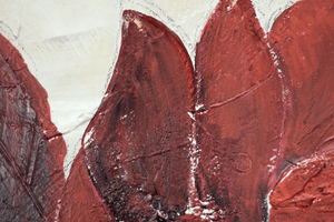 Abstract Roses – Original Floral Painting by Edelgard Schroer