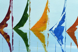 Sailing Symphony – Original Acrylic Painting by Edelgard Schroer