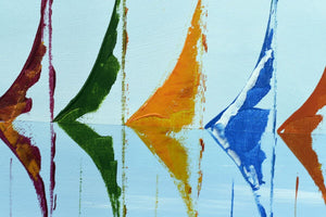 Sailing Symphony – Original Acrylic Painting by Edelgard Schroer