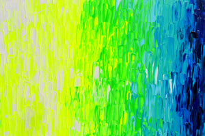 YGB - Bold Neon Abstract Painting Palette Knife
