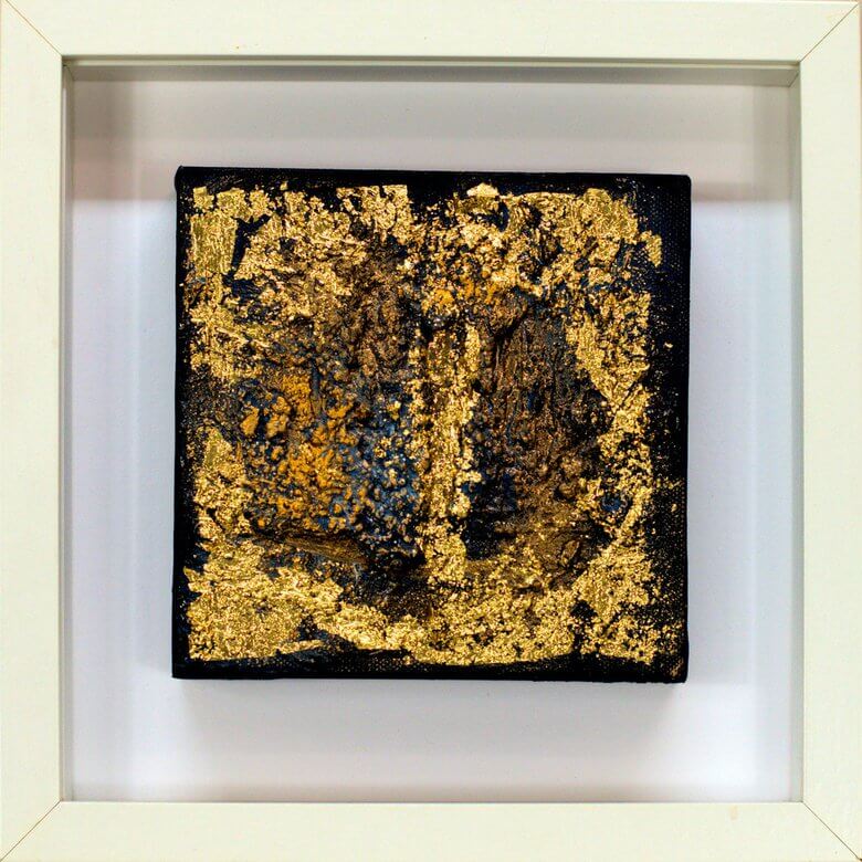 Pure Aurum – Original Acrylic Painting by Edelgard Schroer