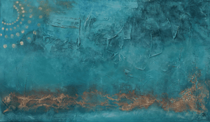 Sun Traces – Original Acrylic Painting by Edelgard Schroer