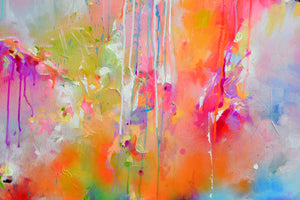 Fresh Moods 119 Summer Evening Mood Abstract Painting